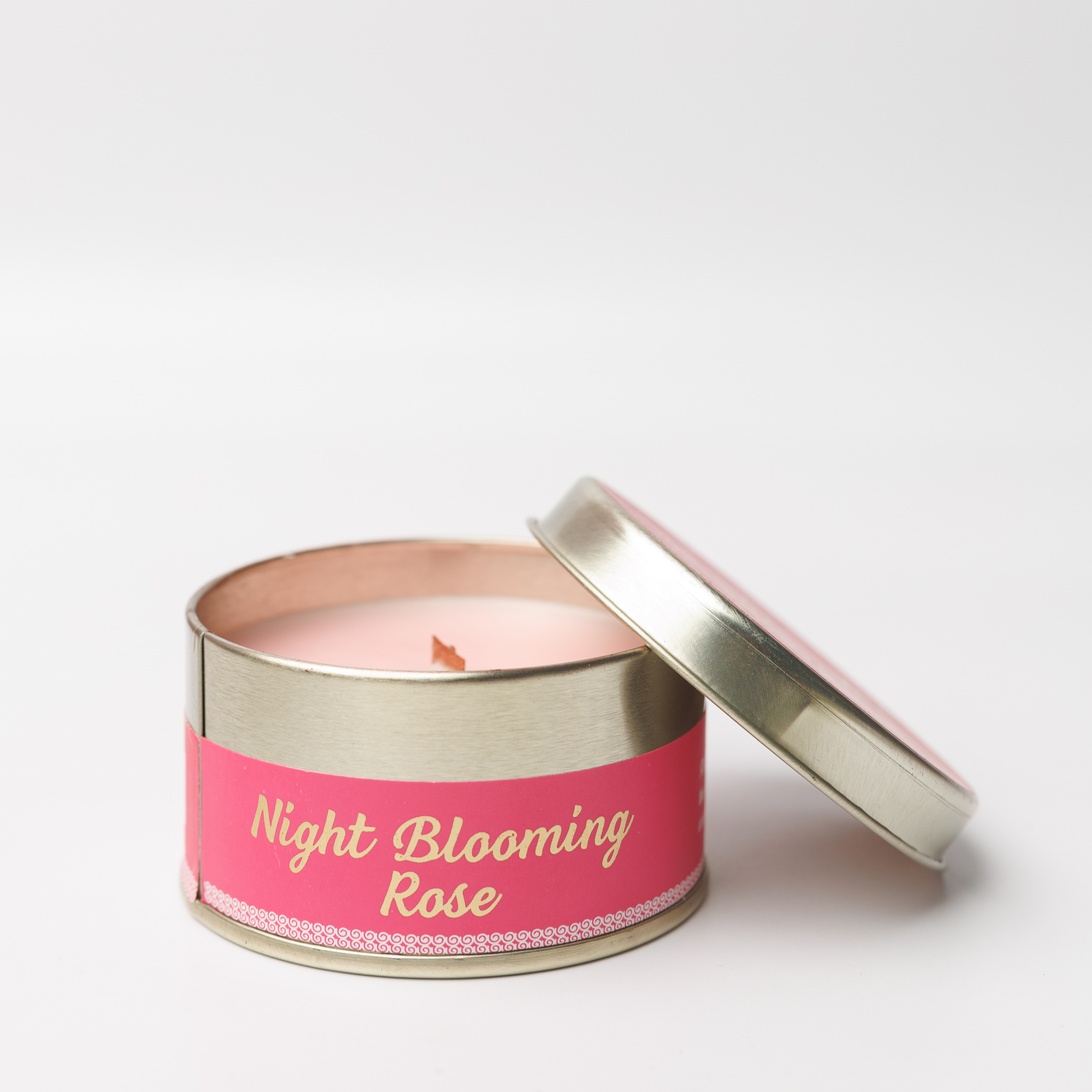 Night Blooming Rose Candle