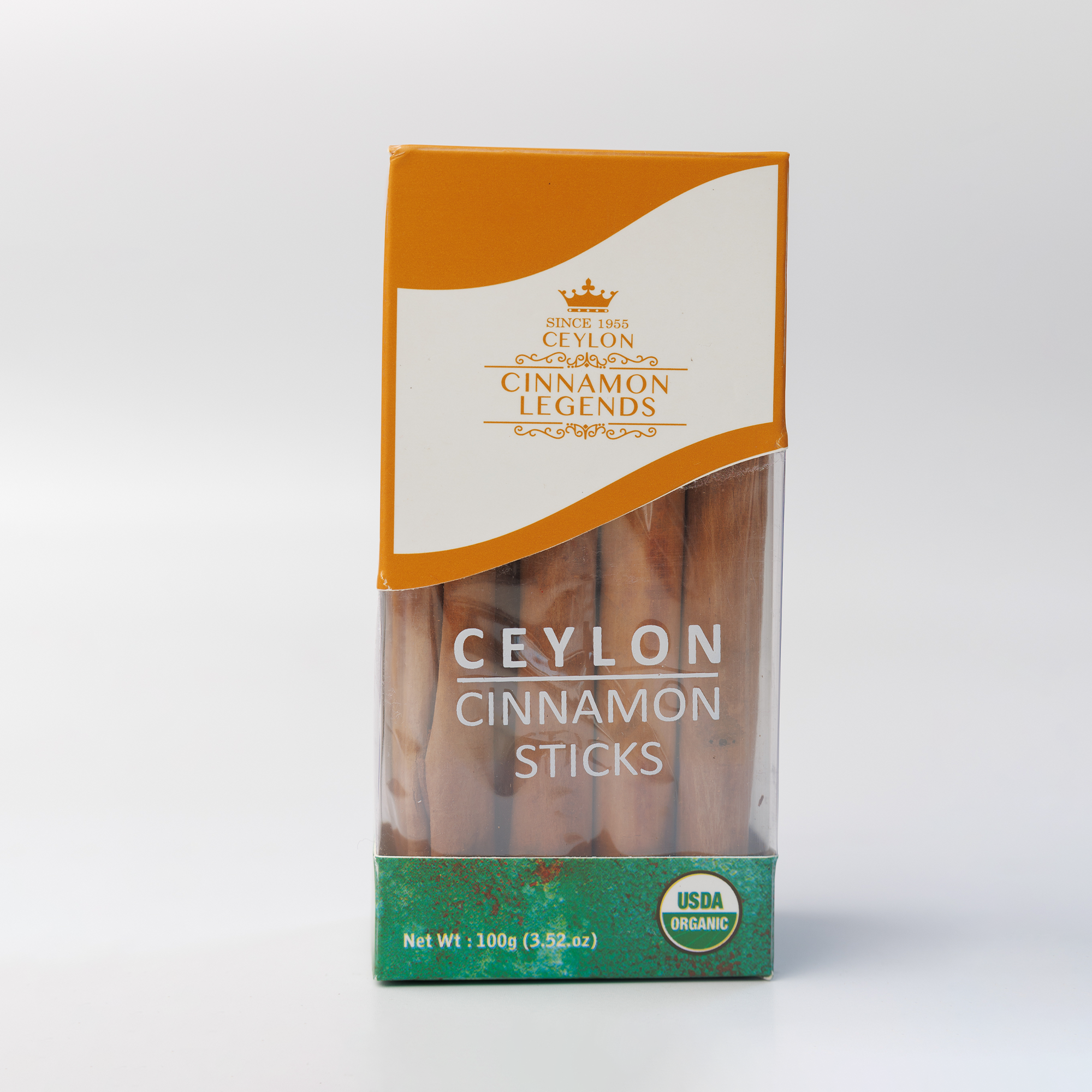 Organic Ceylon Cinnamon Quills (100g)